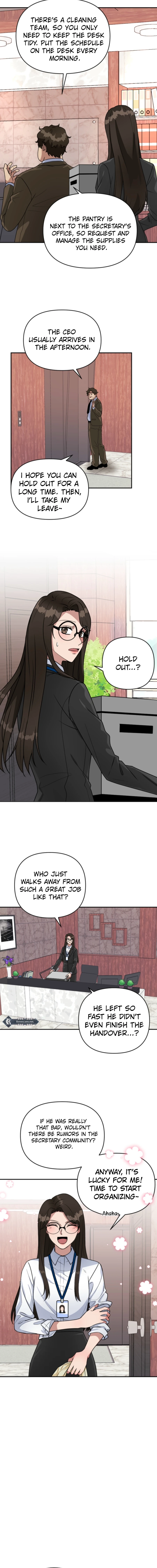 The Arrogant Man's Secretary Chapter 4 Page 4