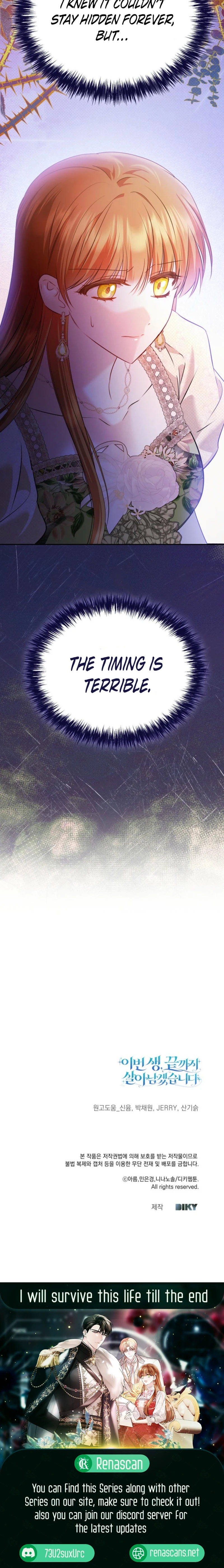 In This Life, I Will Survive Until the End Chapter 46 Page 26