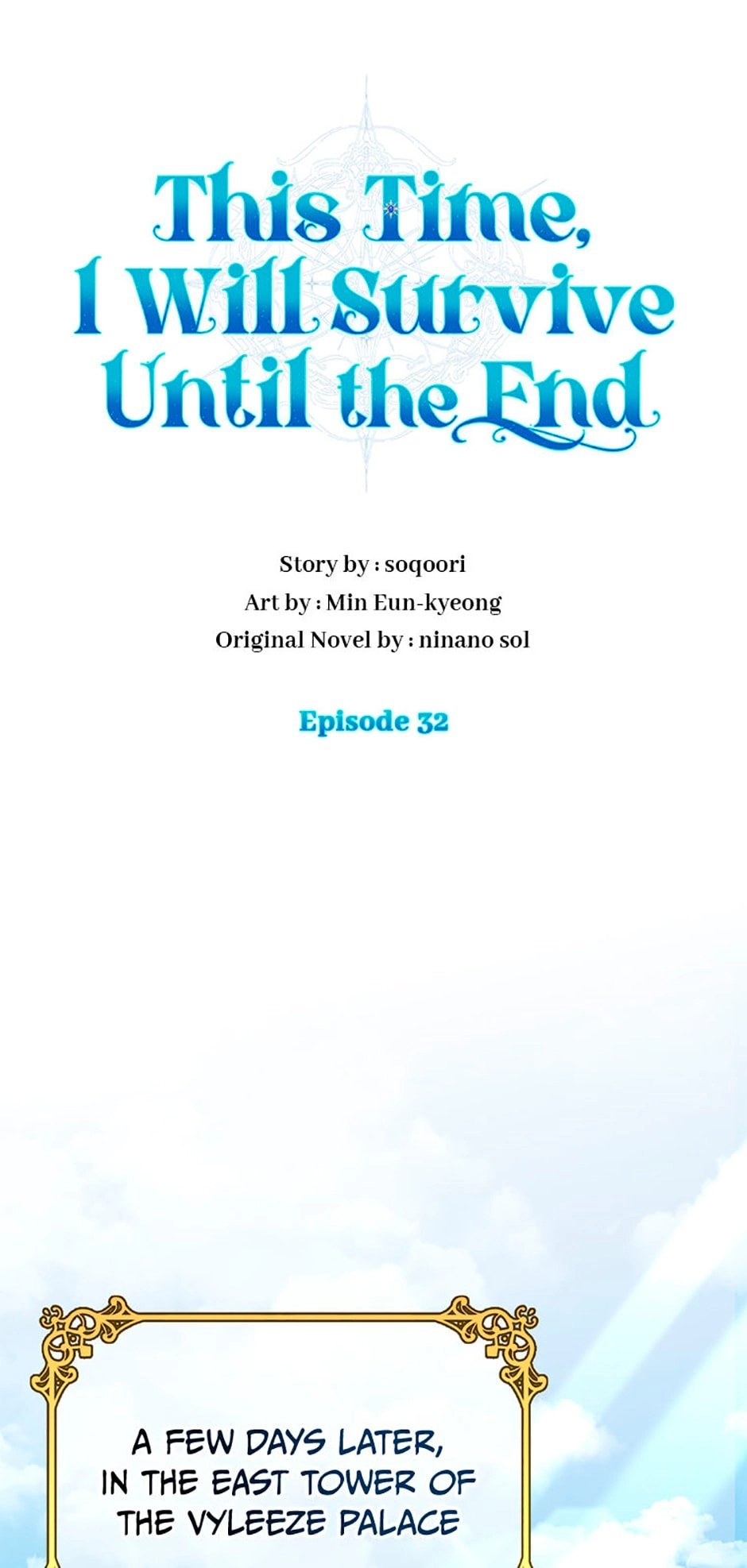 In This Life, I Will Survive Until the End Chapter 32 Page 11