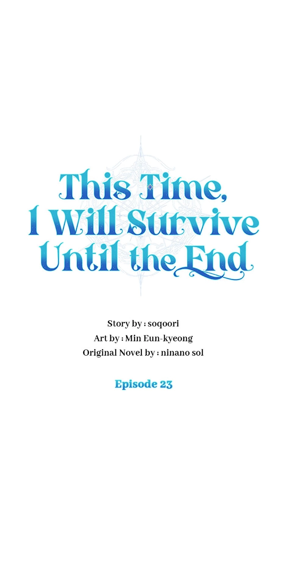In This Life, I Will Survive Until the End Chapter 23 Page 71