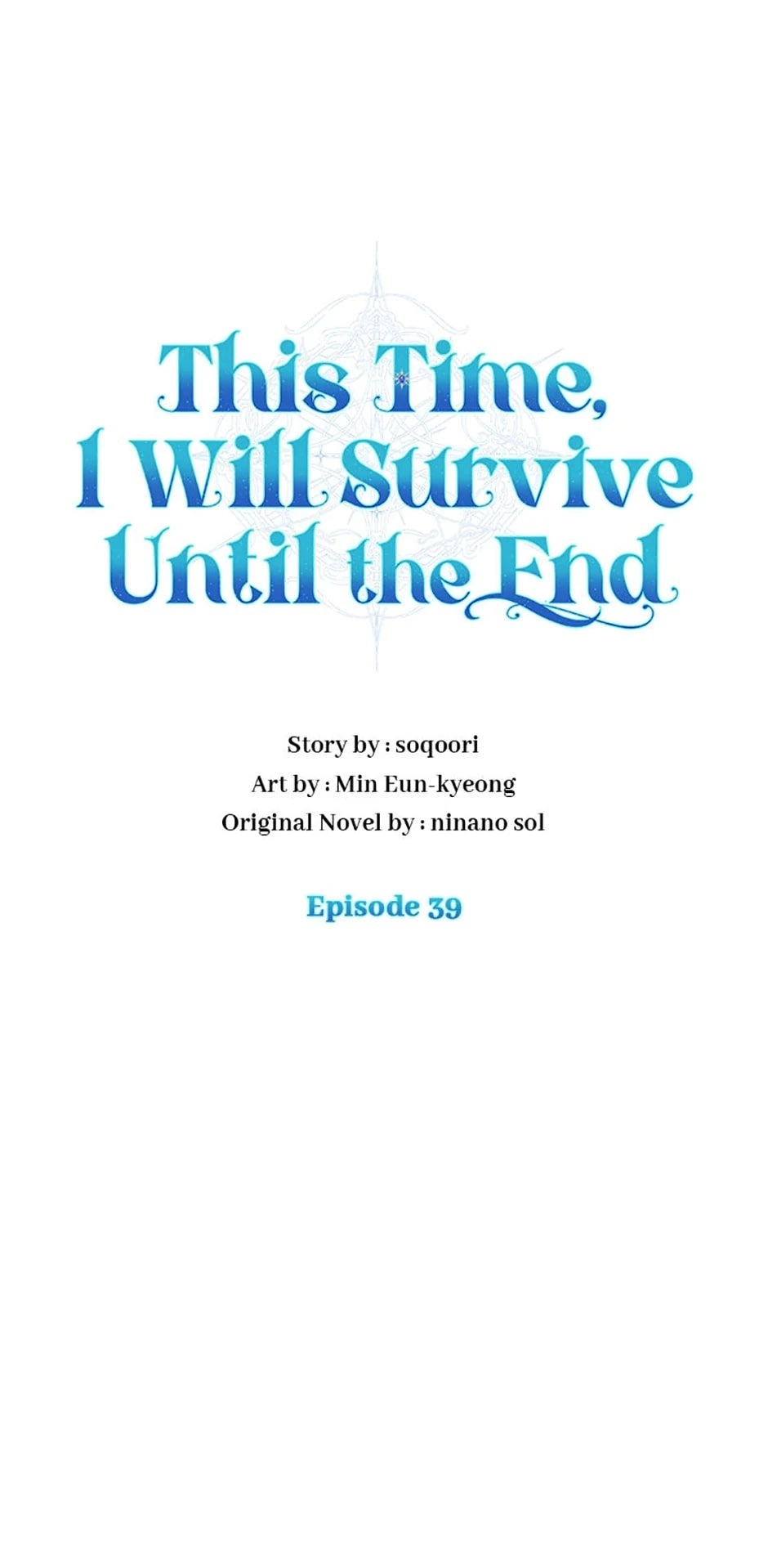 In This Life, I Will Survive Until the End Chapter 39 Page 57