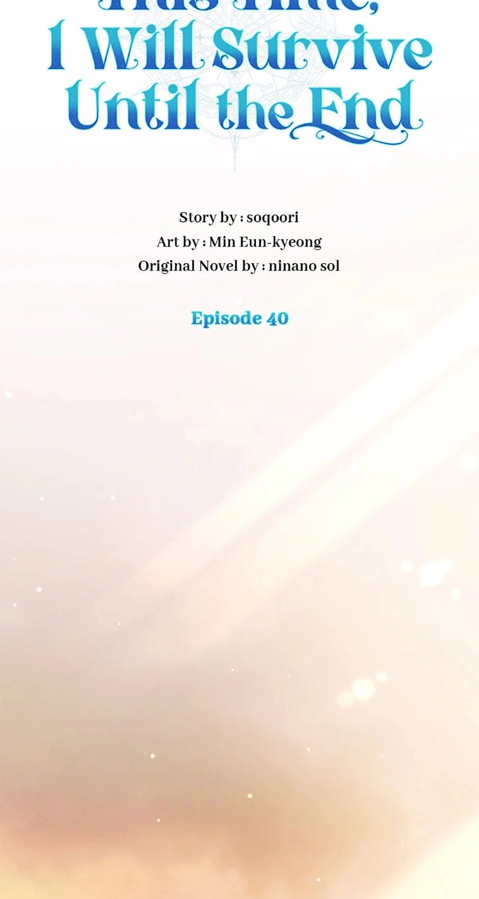 In This Life, I Will Survive Until the End Chapter 40 Page 27