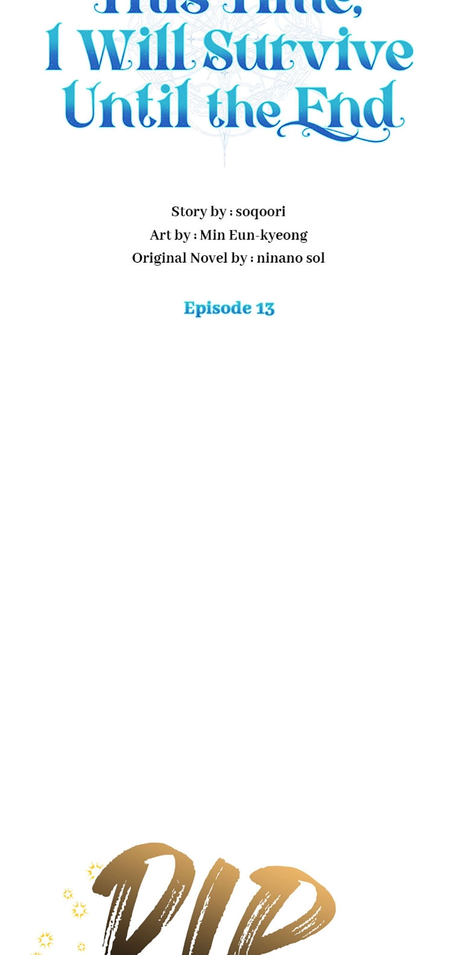 In This Life, I Will Survive Until the End Chapter 13 Page 6