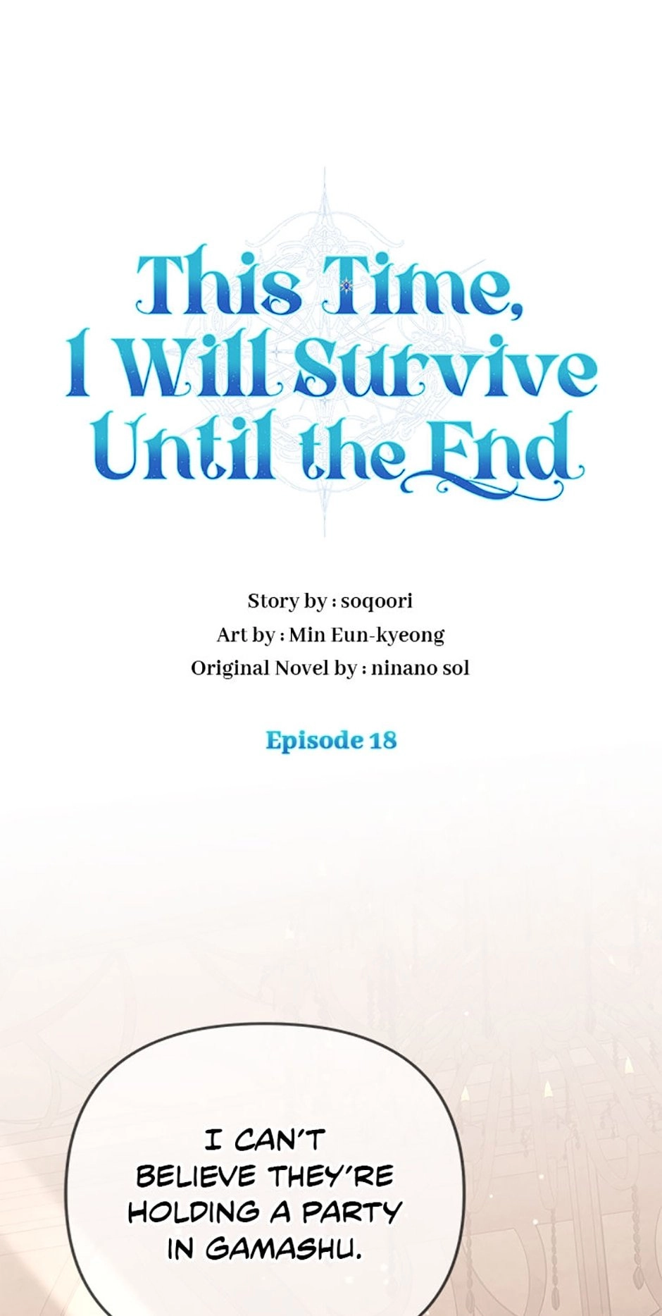 In This Life, I Will Survive Until the End Chapter 18 Page 38