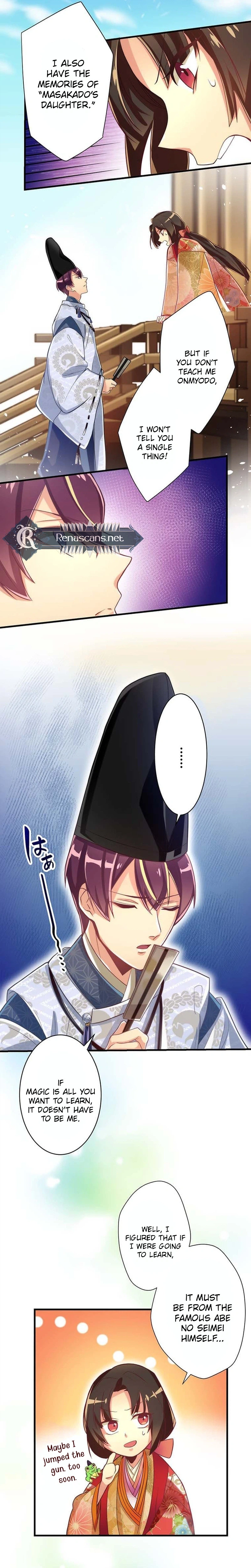 The Heian-Era Villainess Becomes Abe no Seimei’s Disciple to Survive Chapter 4 | Renascans Page 8
